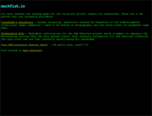 Tablet Screenshot of mechfish.in